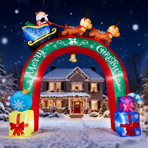Christmas arch inflatable - inflatable, 10
