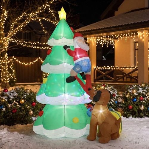 7ft inflatable lighted - 7.7ft,