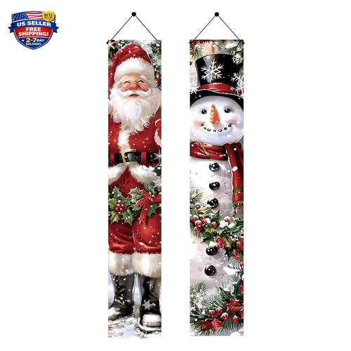 Christmas porch banner - christmas,