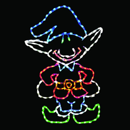 Cute christmas elf - cute, outdoor
