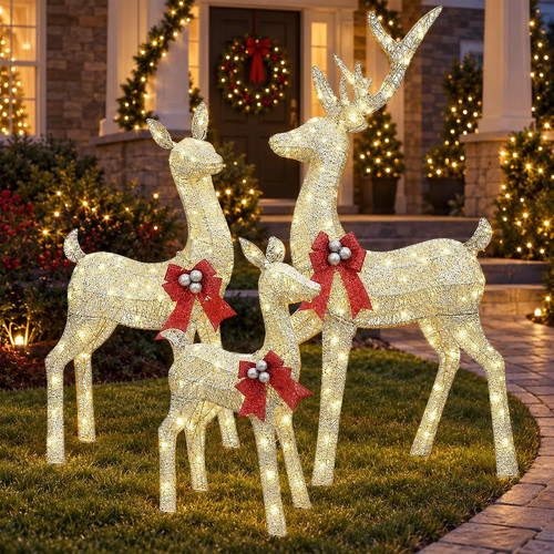 Outdoor reindeer christmas - reindeer,