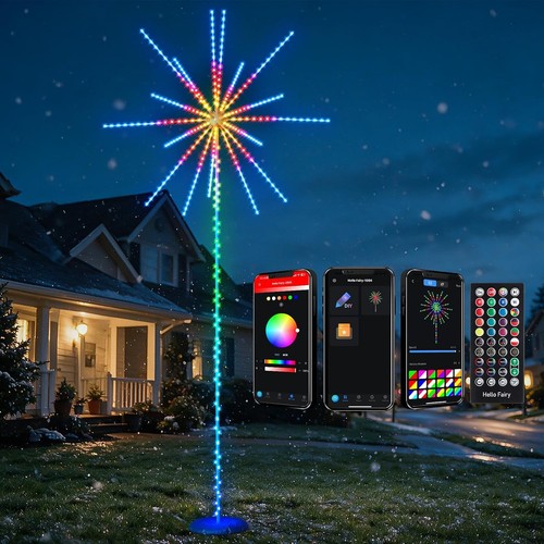 Led firework lights - ft,