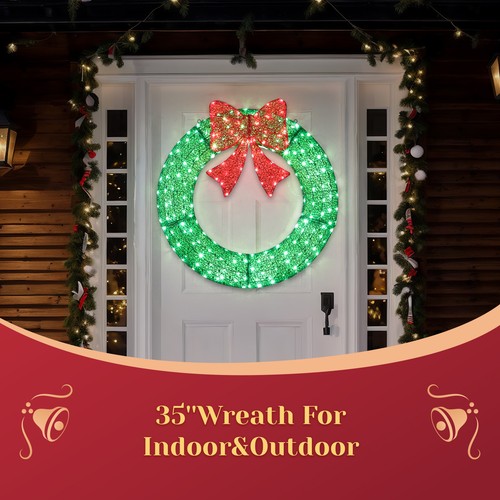 Christmas wreath 36in - christmas,