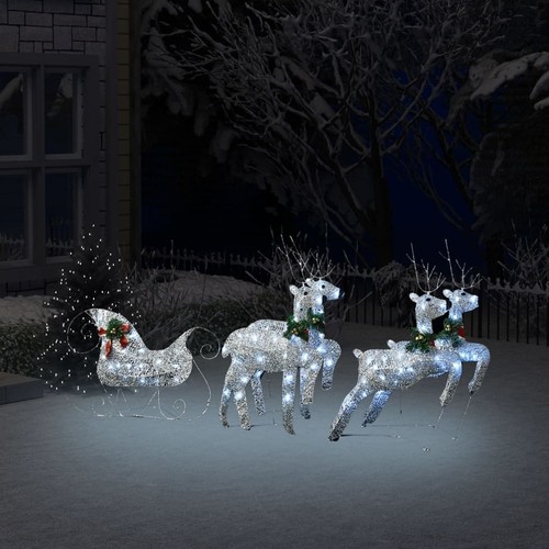 Reindeer sleigh christmas - reindeer,