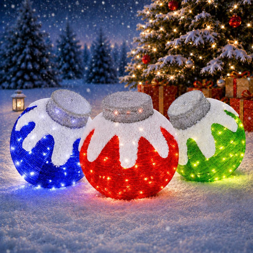 Pcs outdoor christmas - 3,