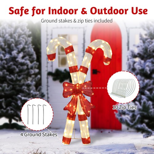 Christmas candy cane - 33",