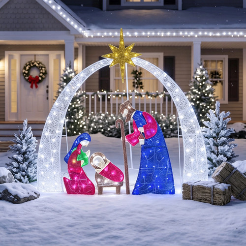 Led lighted christmas - 60*54",