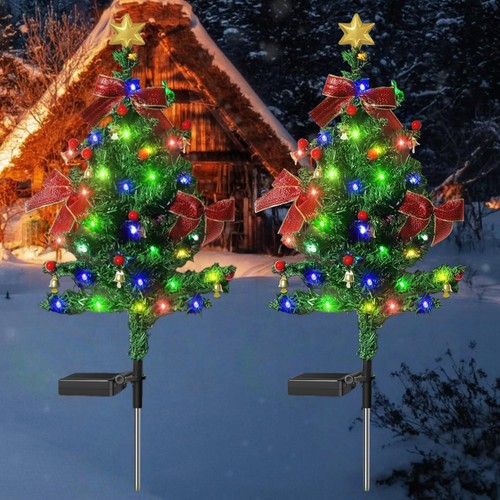 2pack solar mini christmas - solar,