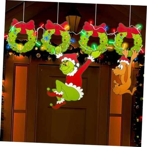 Outdoor christmas fence - christmas,