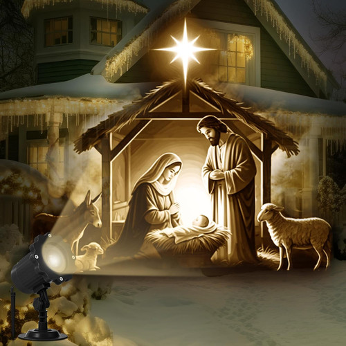 Nativity scene projector light - nativity,