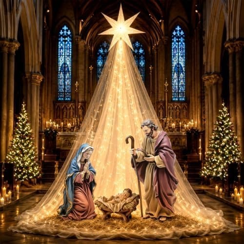 Piece christmas nativity - 6,