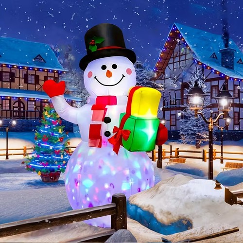 Led light up - ft, snowman