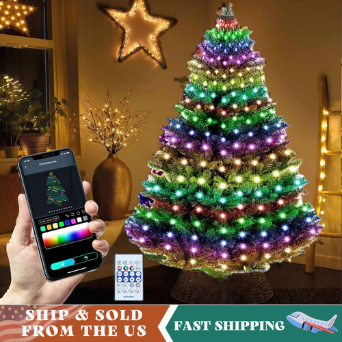 Waterproof xmas tree - xmas, lights