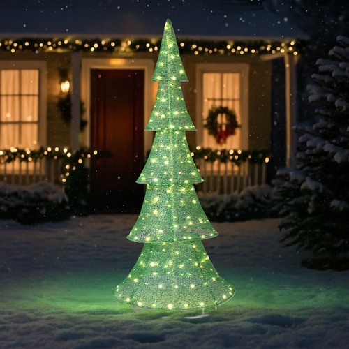 Lighted christmas tree - ft,