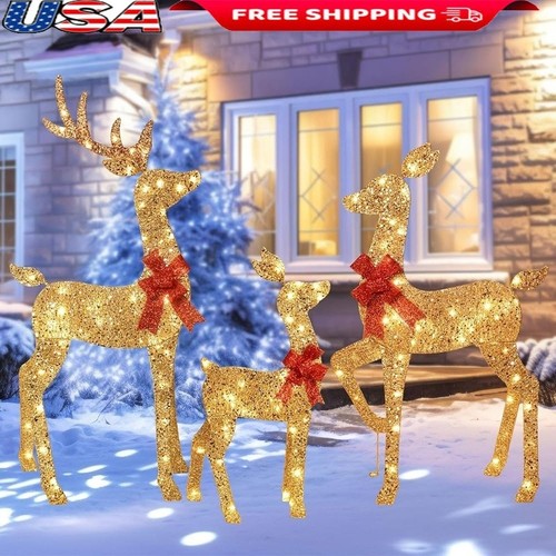 Christmas outdoor reindeer - christmas,