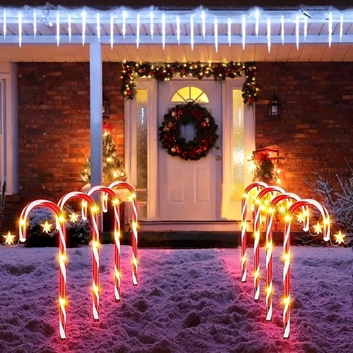 12pcs solar garden - 12pcs,