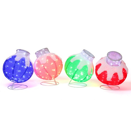 Set christmas lighted - 4,