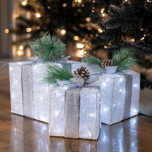 Christmas lighted gift - 3,