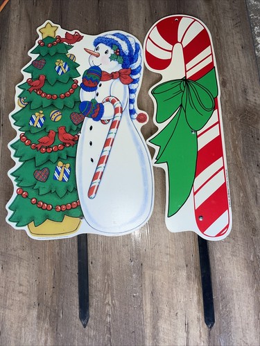 2pcs plastic candycanes - 2pcs,