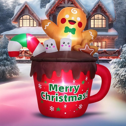 6ft christmas inflatables - 6ft,