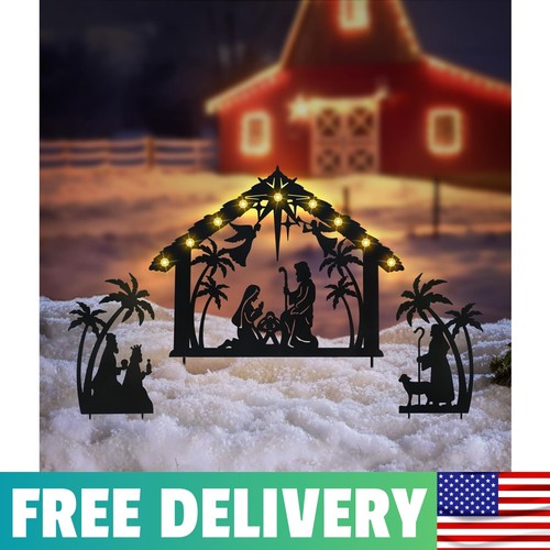 Solar nativity scene - solar,