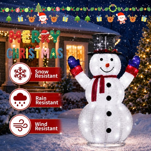 4ft christmas snowman - 4ft,