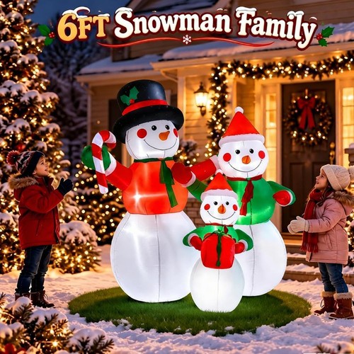 6ft tall christmas inflatables - tall,