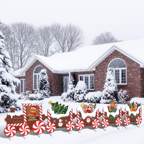5pcs train christmas - 5pcs,