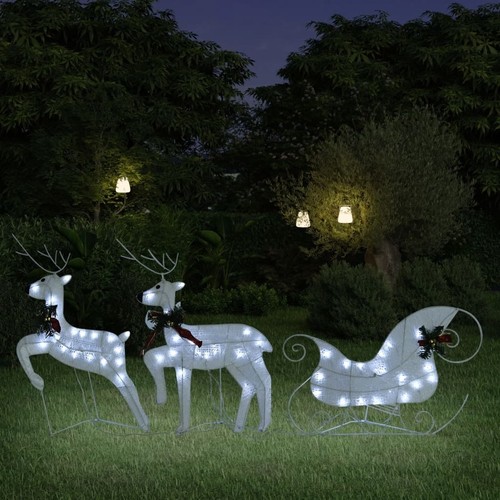 Reindeer sleigh christmas - &,