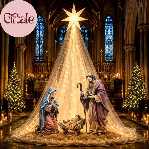 Piece christmas nativity - 6,