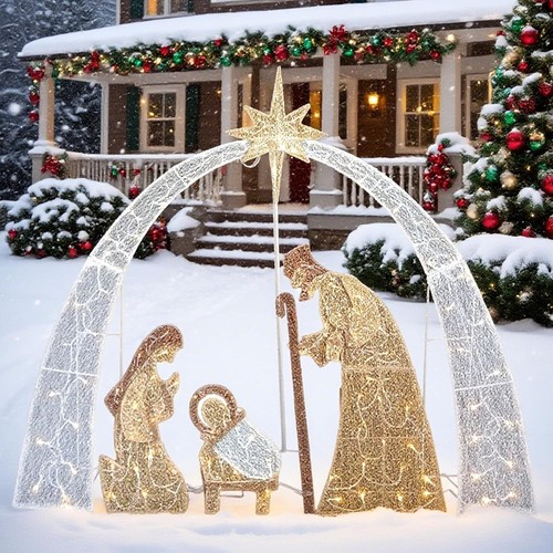 Outdoor nativity scene - 54", h