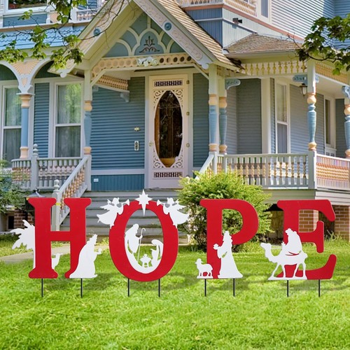 Christmas yard sign - yard,