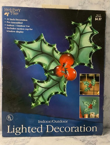Holiday time lighted - time,