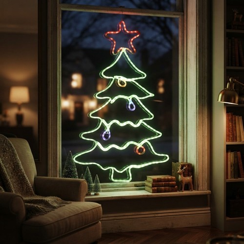 Large led christmas tree - large,