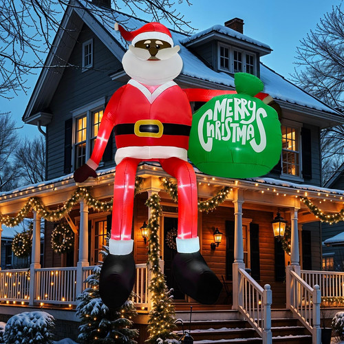 Climbing black santa - 13,