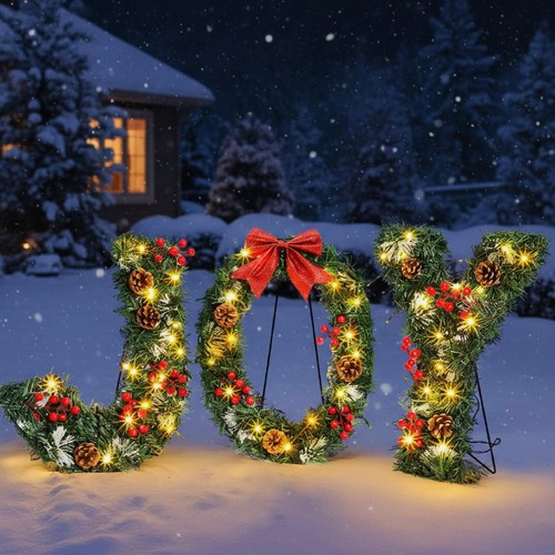 Lighted christmas letter - christmas,
