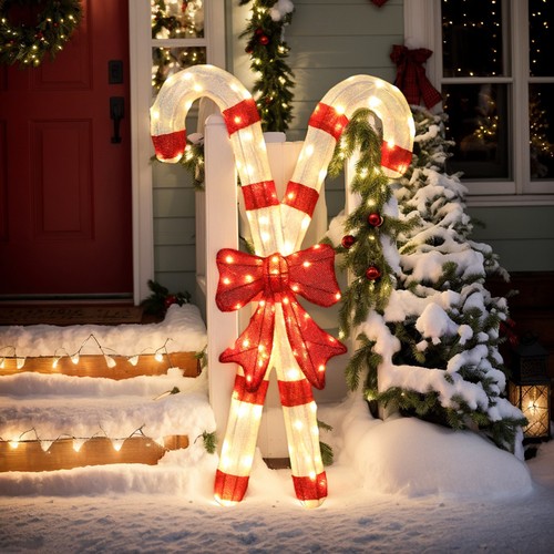 33in christmas candy cane - 33in,