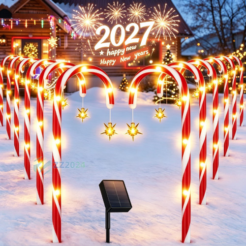 Pack solar christmas candy - 12-pack,
