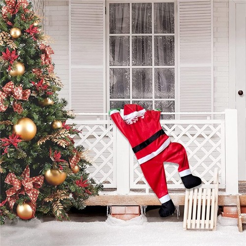 Climbing santa claus christmas - santa,