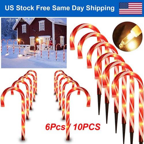 Candy cane lights outdoor - 22",