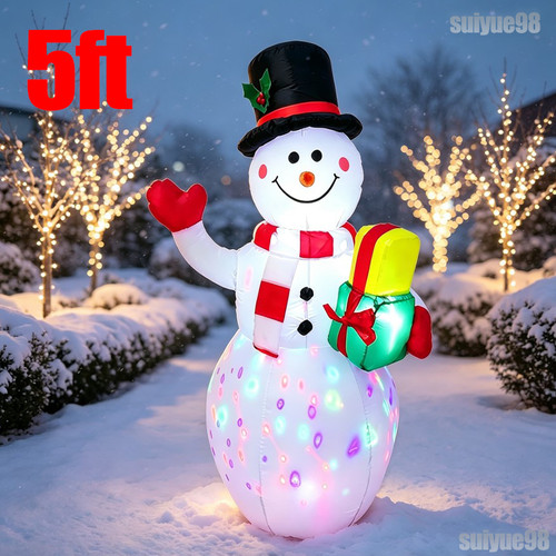 5ft christmas inflatables - christmas,