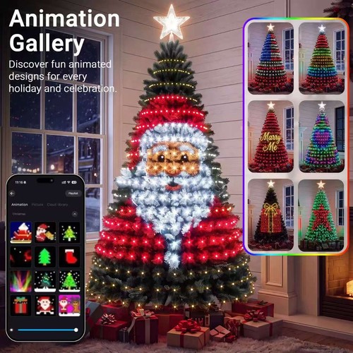 Smart christmas tree - smart, lights