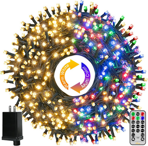 Christmas lights 210ft - 210ft, 640led