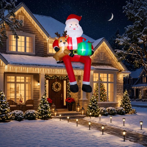 5ft giant santa - giant, claus