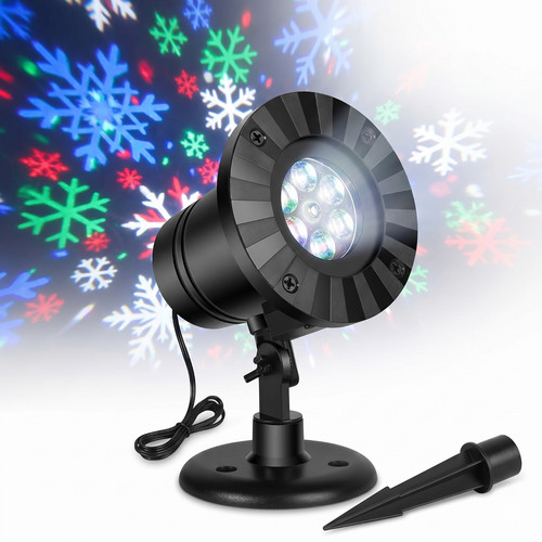 Christmas snowflake projector - snowflake,