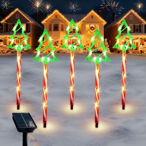 5pcs christmas pathway - 5pcs, lights
