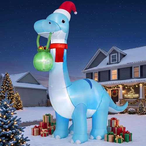Giant blue dinosaur - 12,