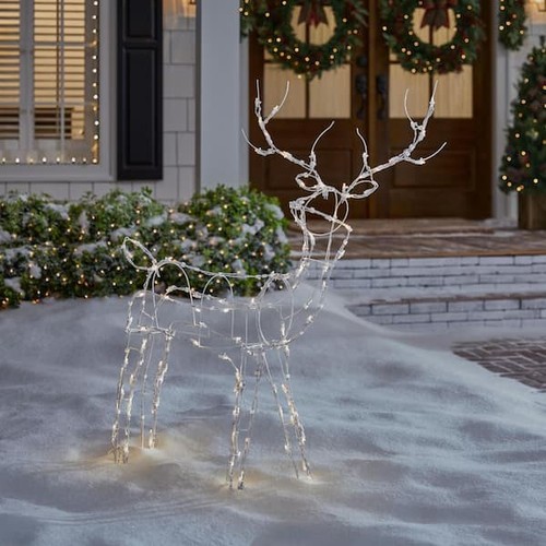 Led lighted reindeer - ft,